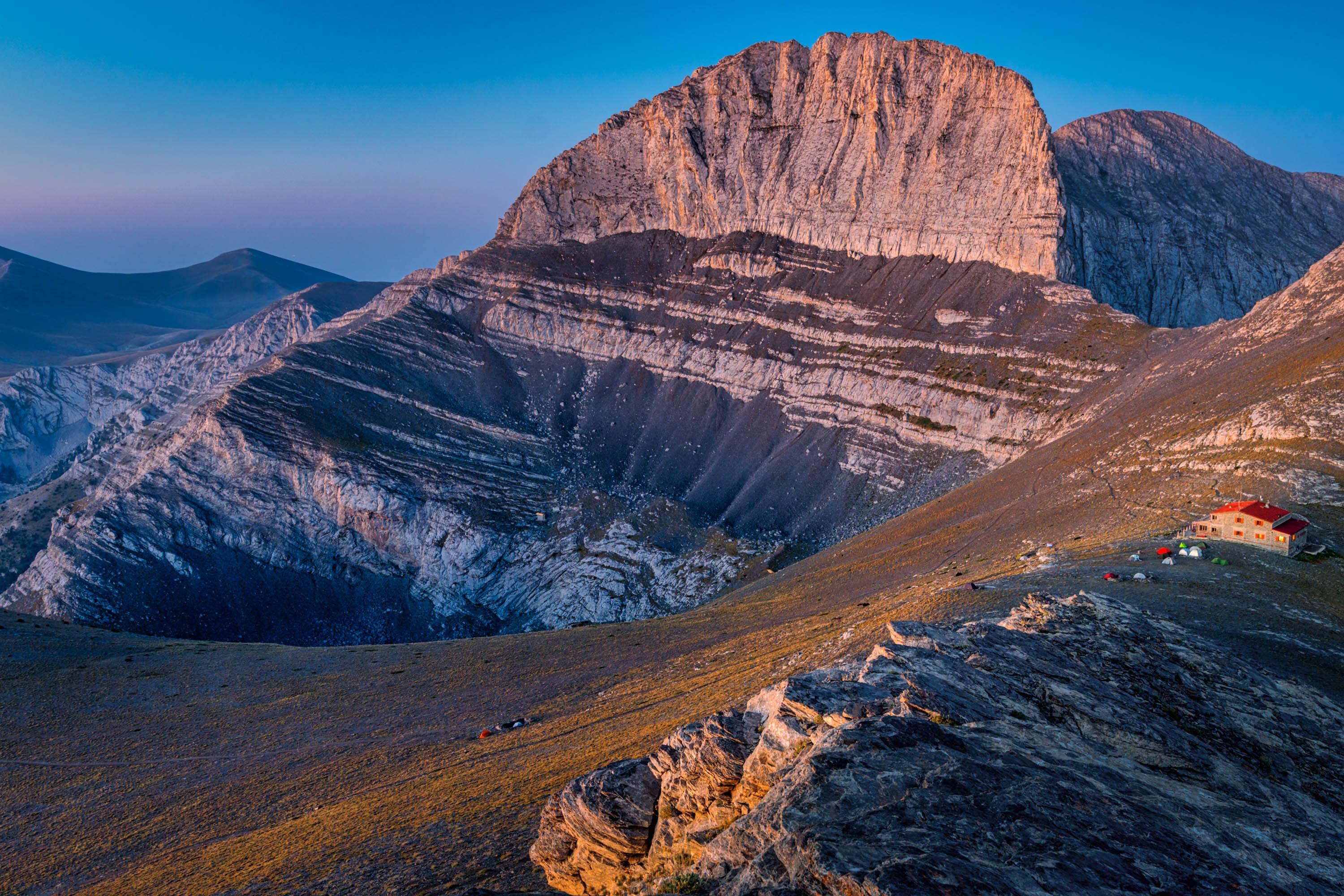 Greece Mount Olympus Wall Art, Mountain Landscape Canvas & Paper Print