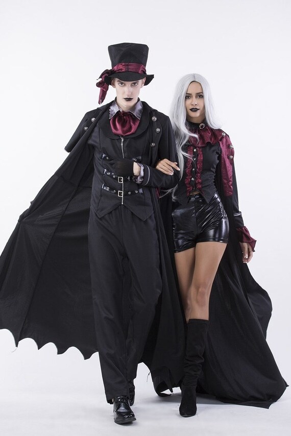 Buy Halloween Vampire Couple Costumes Demon Men's Bloody Online in India -  Etsy