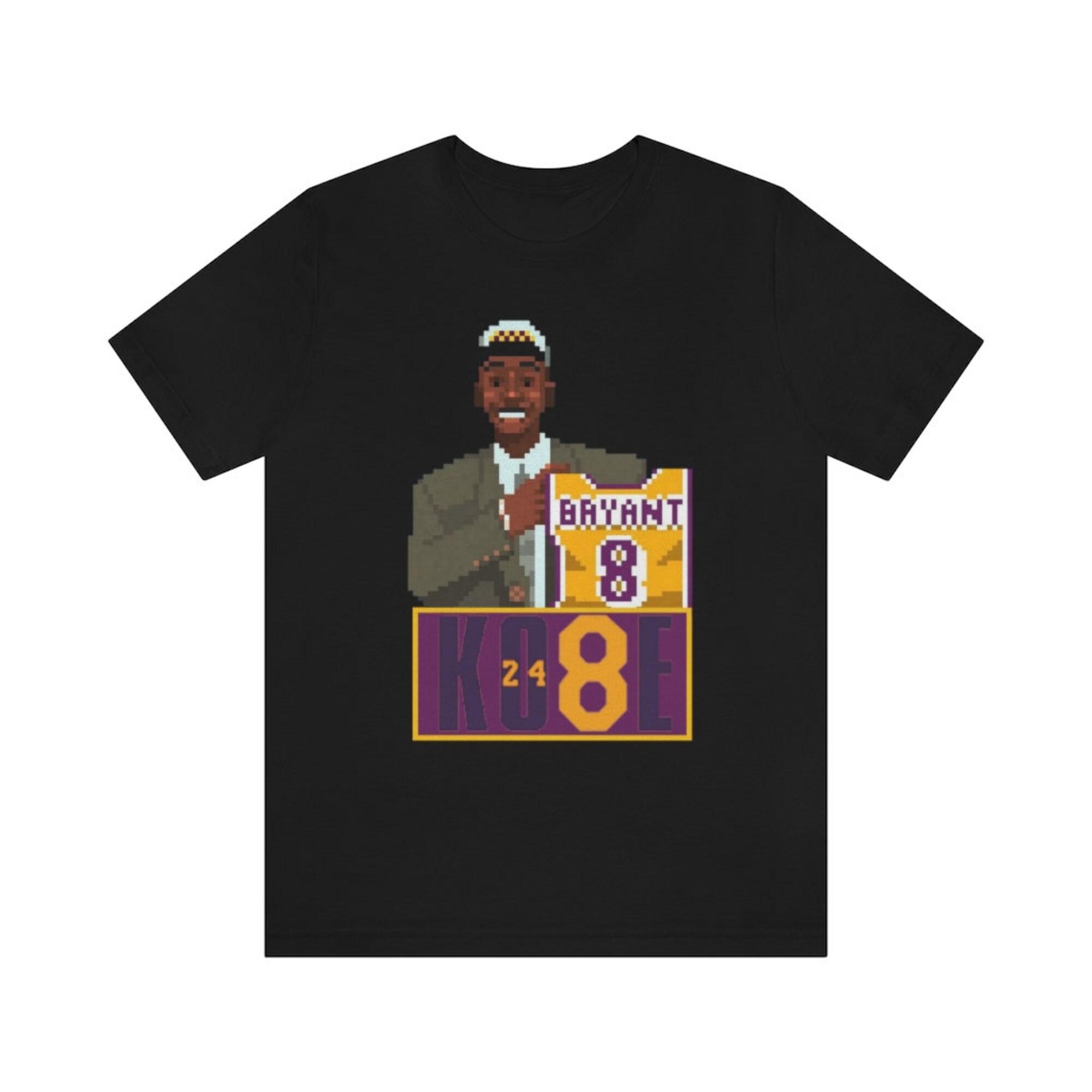 Discover Kobe Bryant Draft Day 8 Bit 24 T-shirt