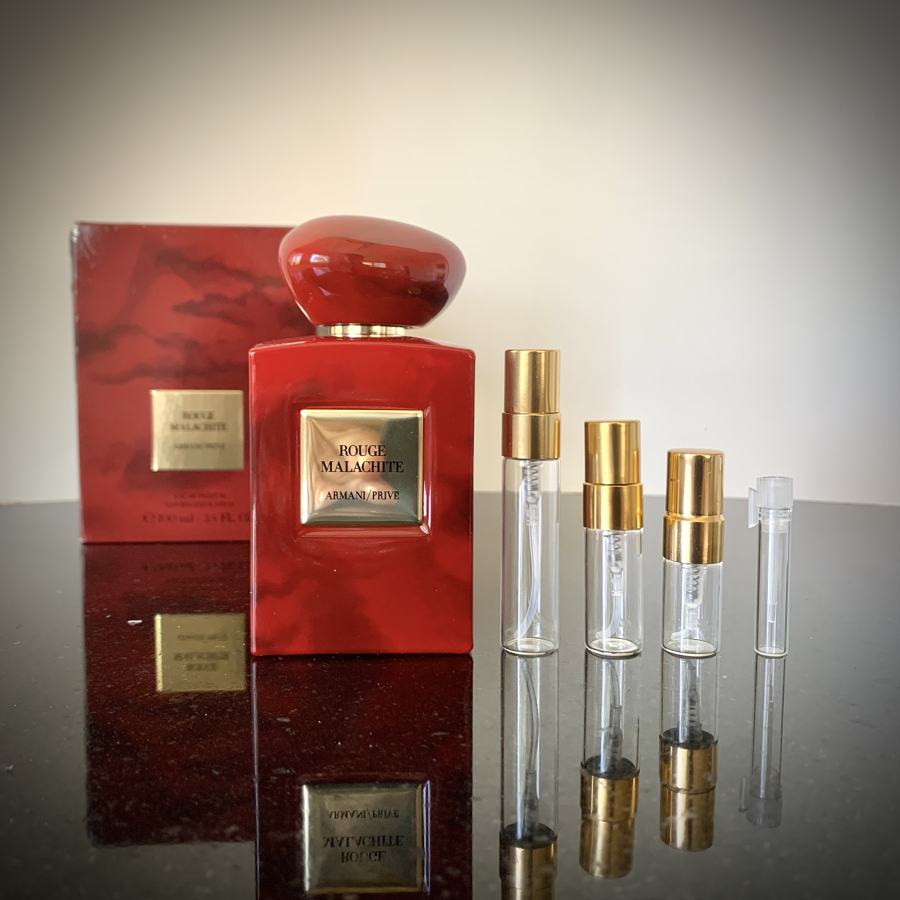 armani rouge malachite sample