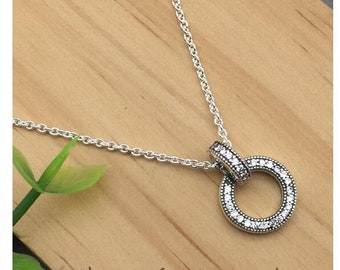 Pandora Fine Cable Chain Necklace 50cm 