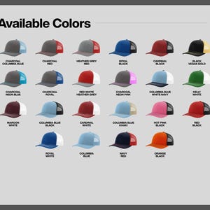 Personalized Leather Patch Trucker Hat: Custom Laser-Engraved Logo – Richardson 112 image 4
