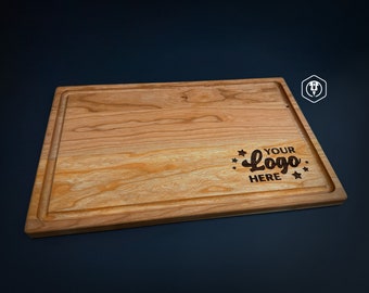 Personalized Wood BBQ Cutting Board XL 11" x 17"