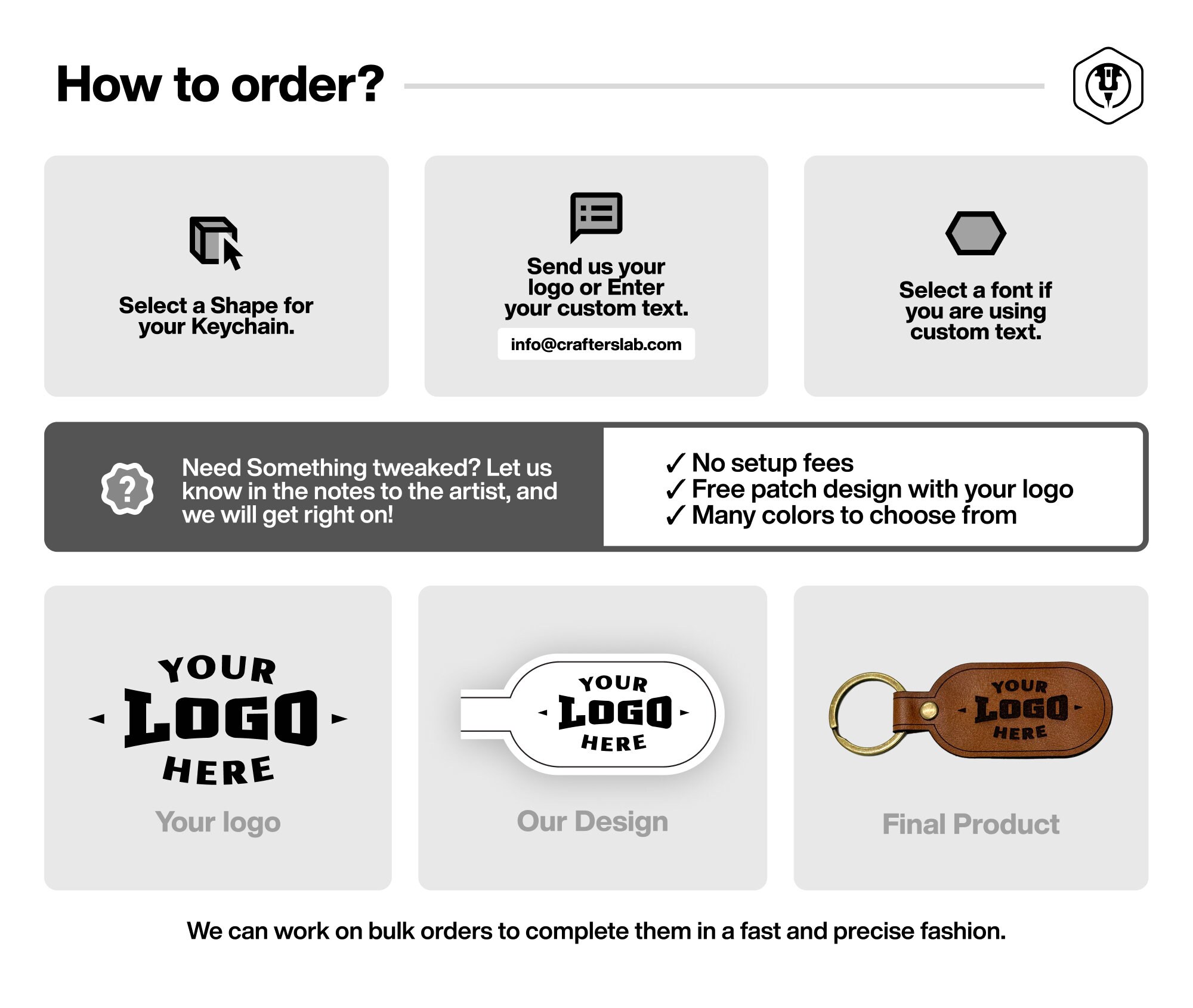 Personalized Leather Keychain: Custom Logo or Text – Saddle Tan Key Fob ...