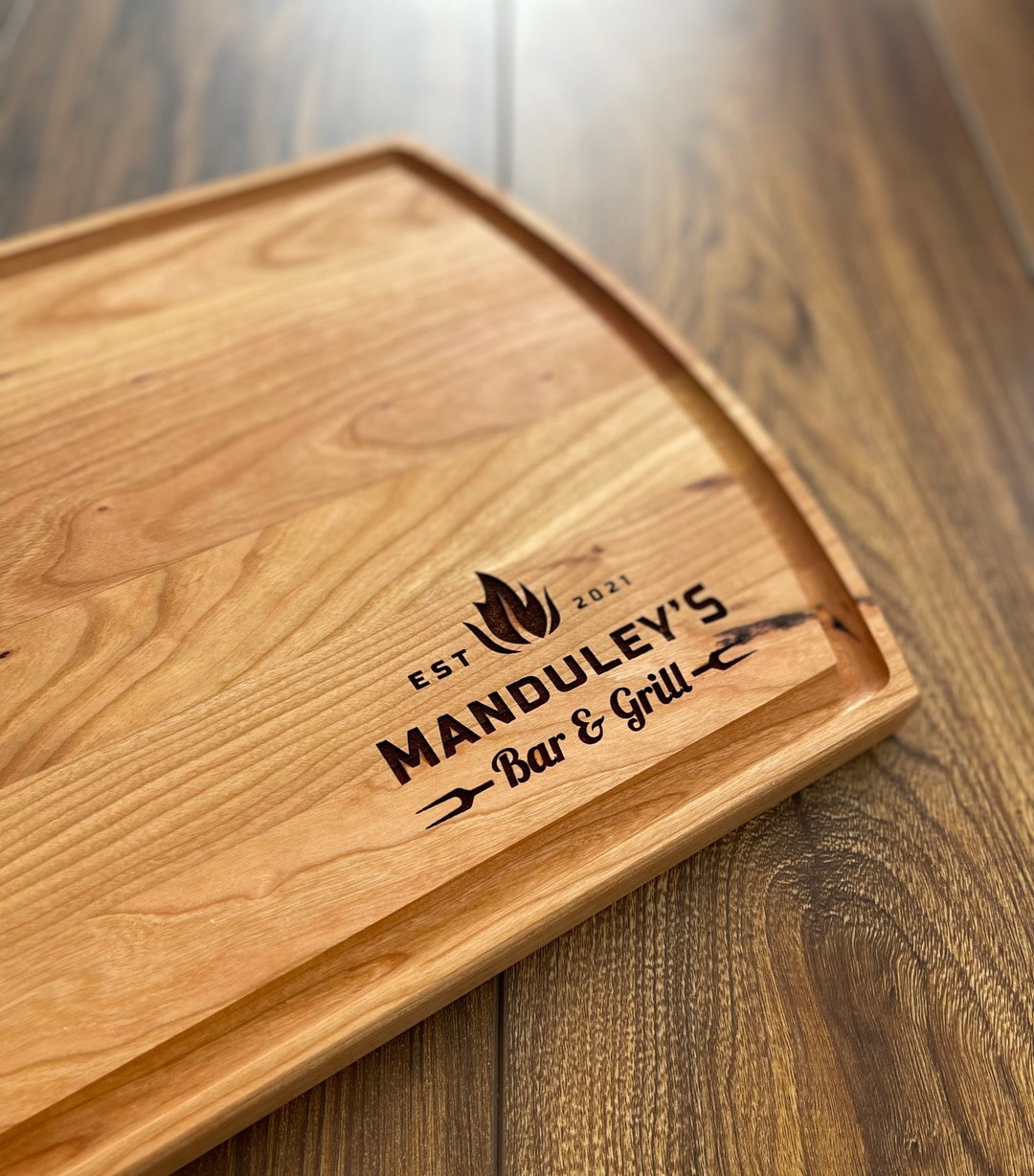 Custom BBQ Cutting Board Etsy