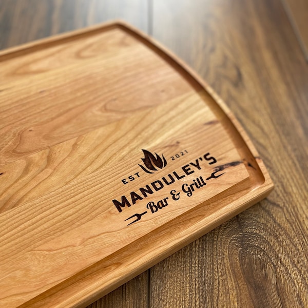 Custom BBQ Cutting Board