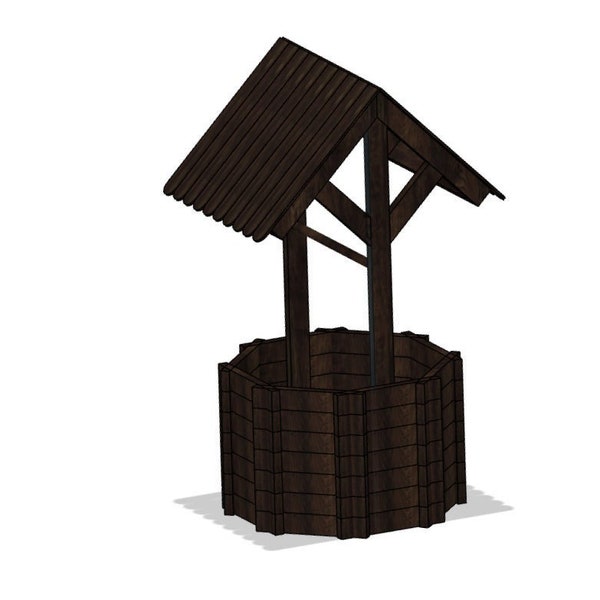 Wishing Well Woodworking Plans