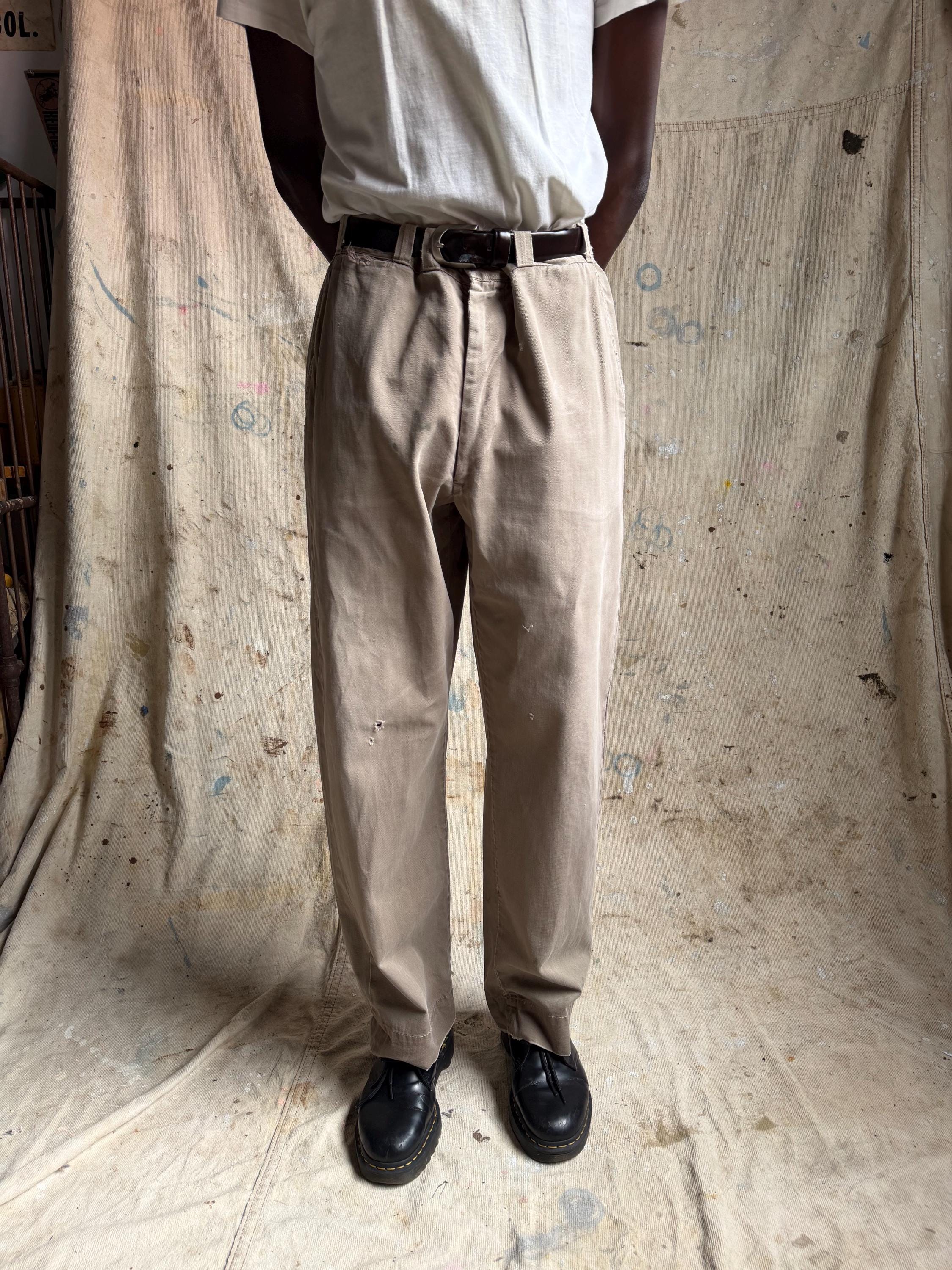 1950s Mens Chino Pants - Etsy