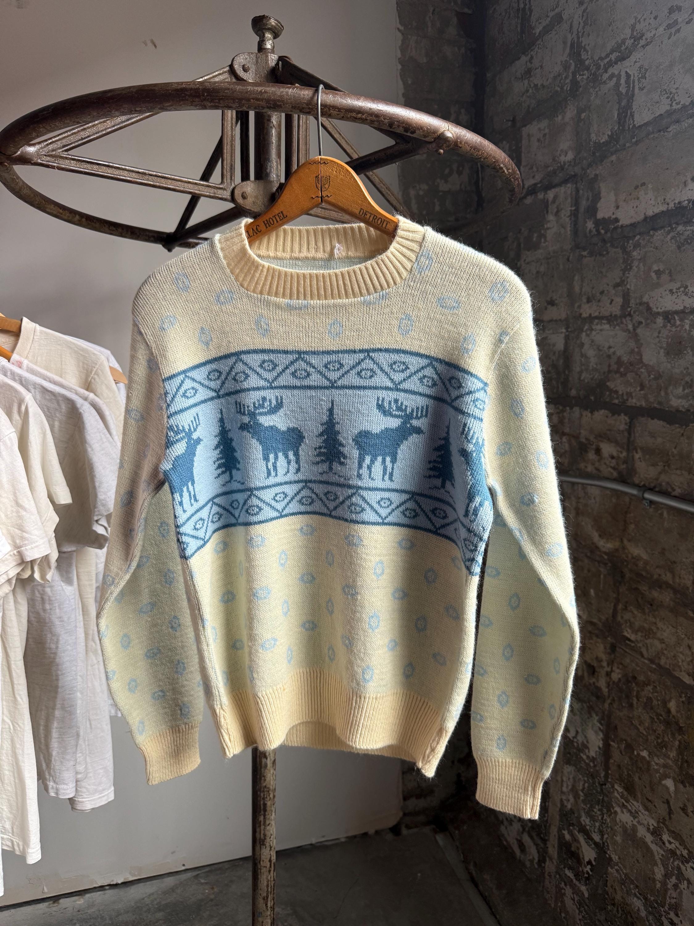 Acrylic Sweater 1950 - Etsy