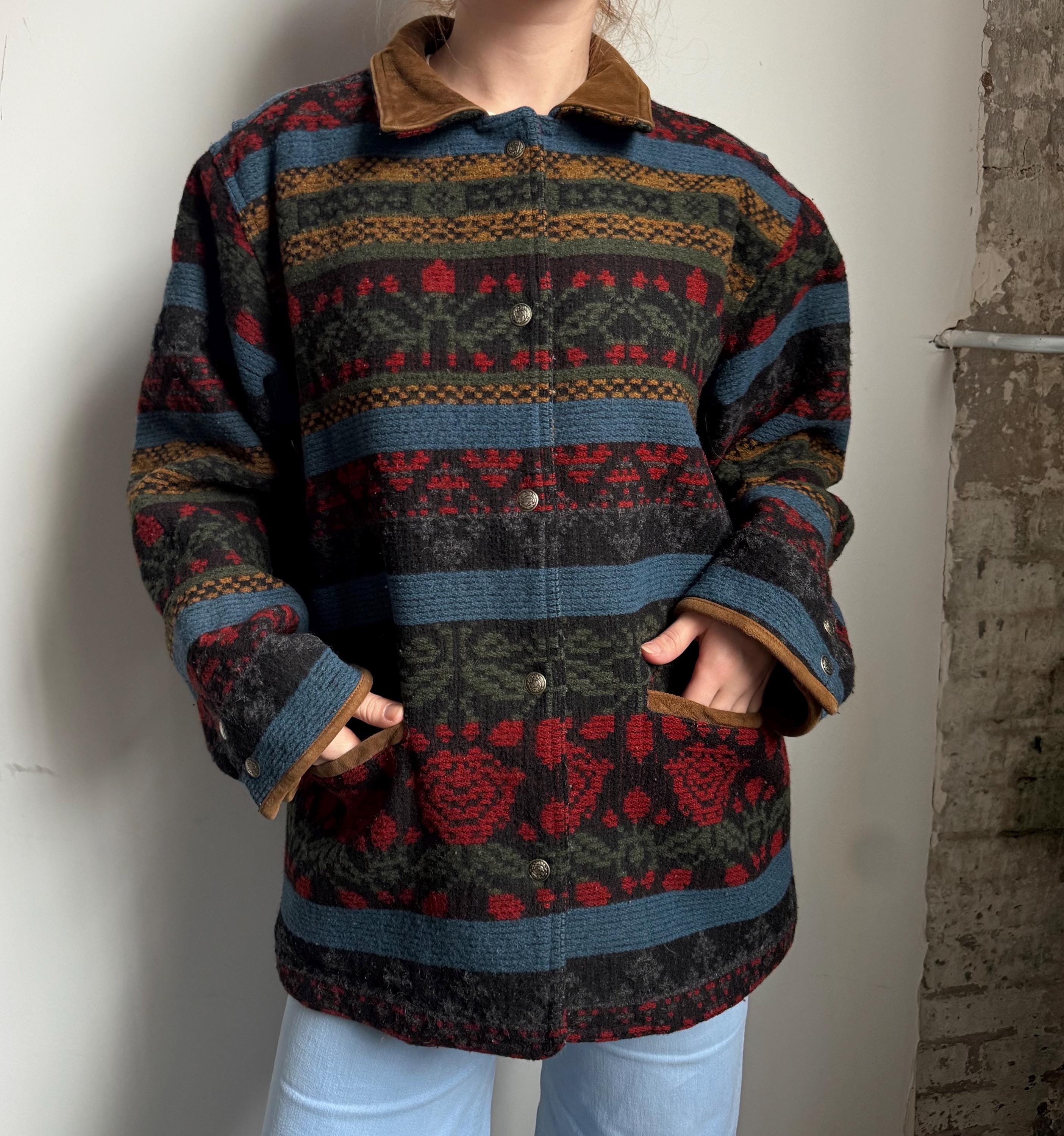 Woolrich Navajo Coat - Etsy