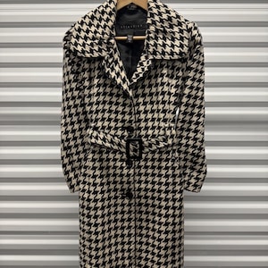 00s houndstooth &check stole′y2k