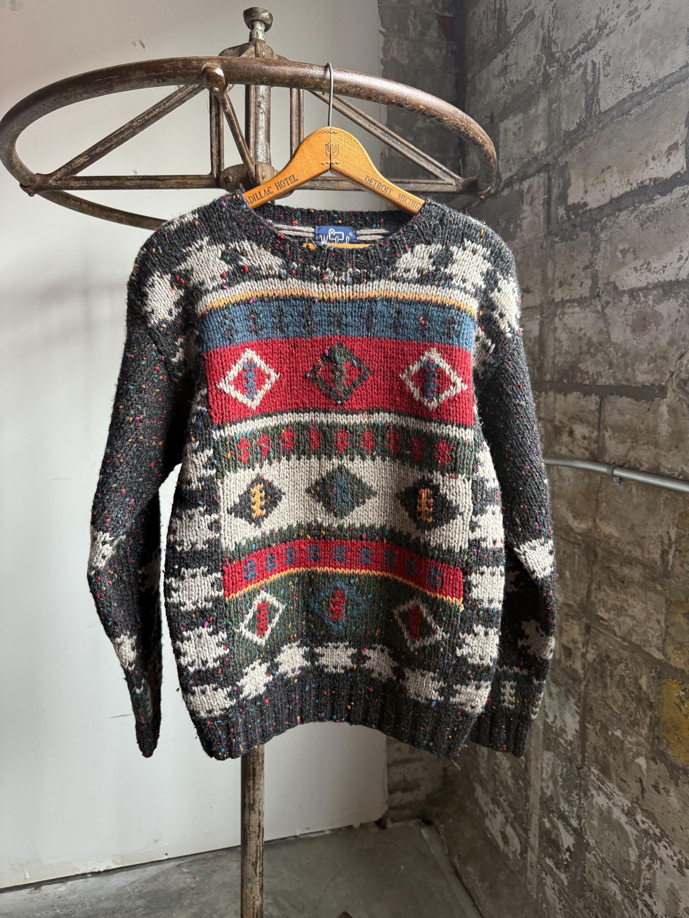 Woolrich Sweater - Etsy