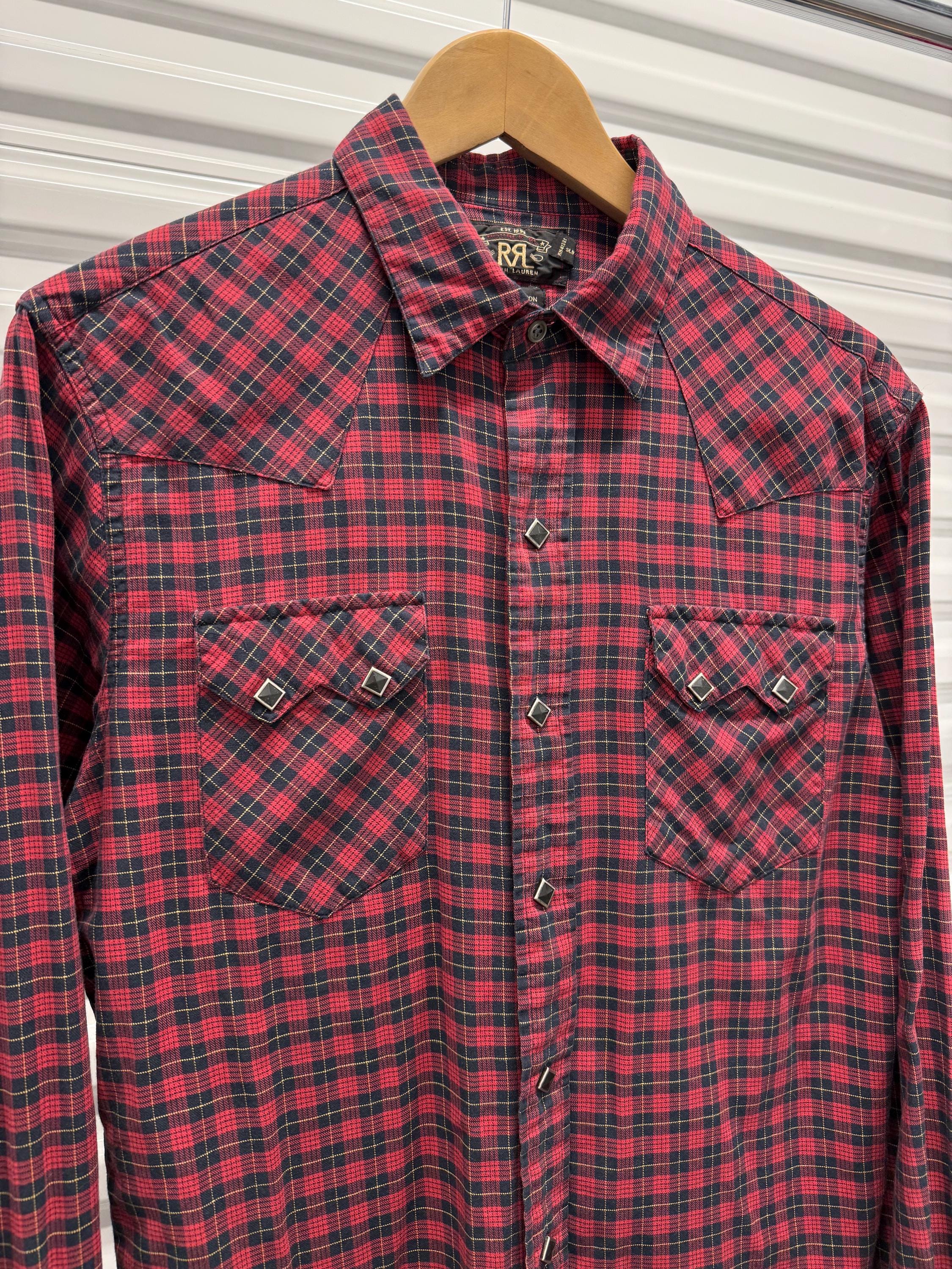 RRL Ralph Lauren RRL Limited Edition Shearling Western Shirt