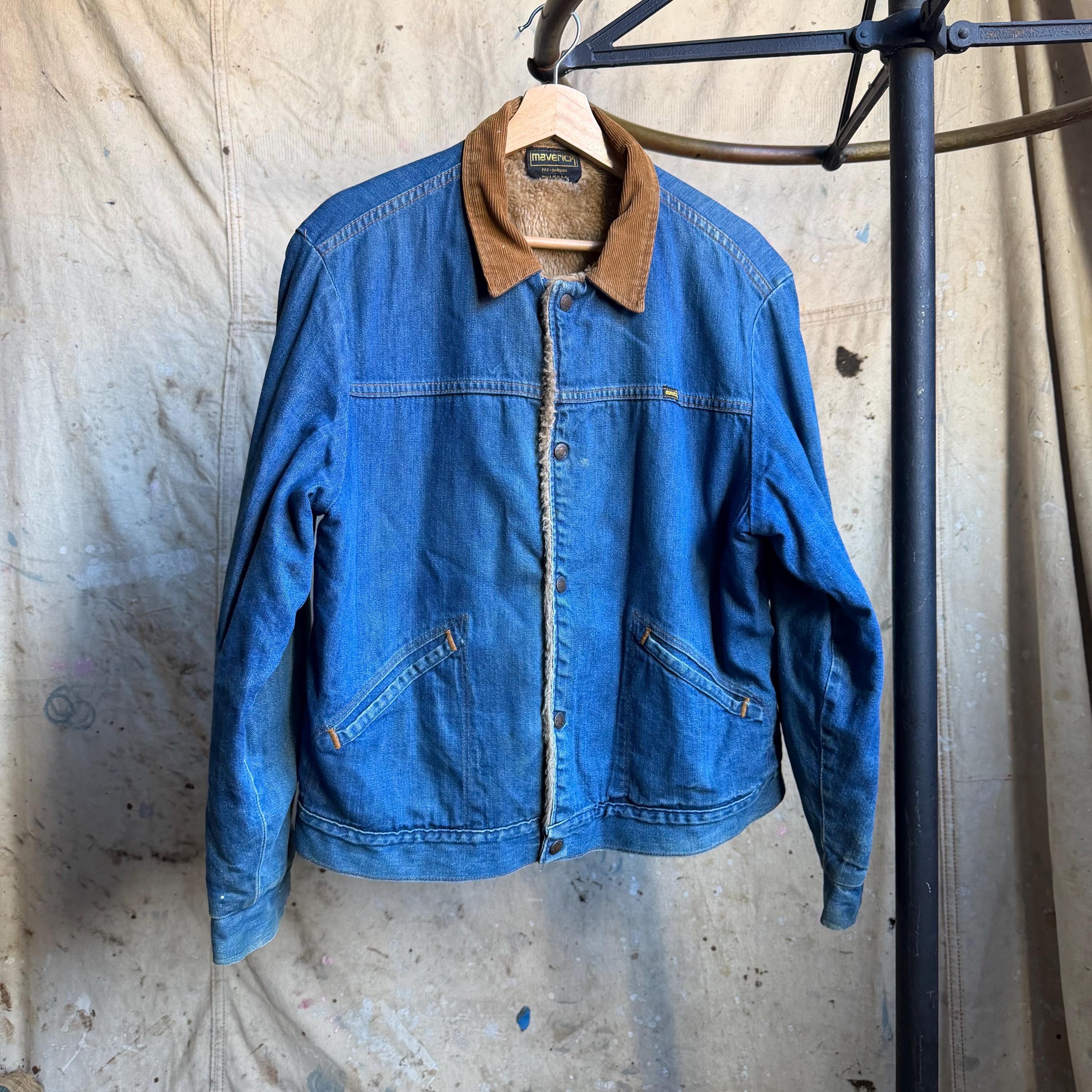 Maverick Vintage Jean Jacket - Etsy