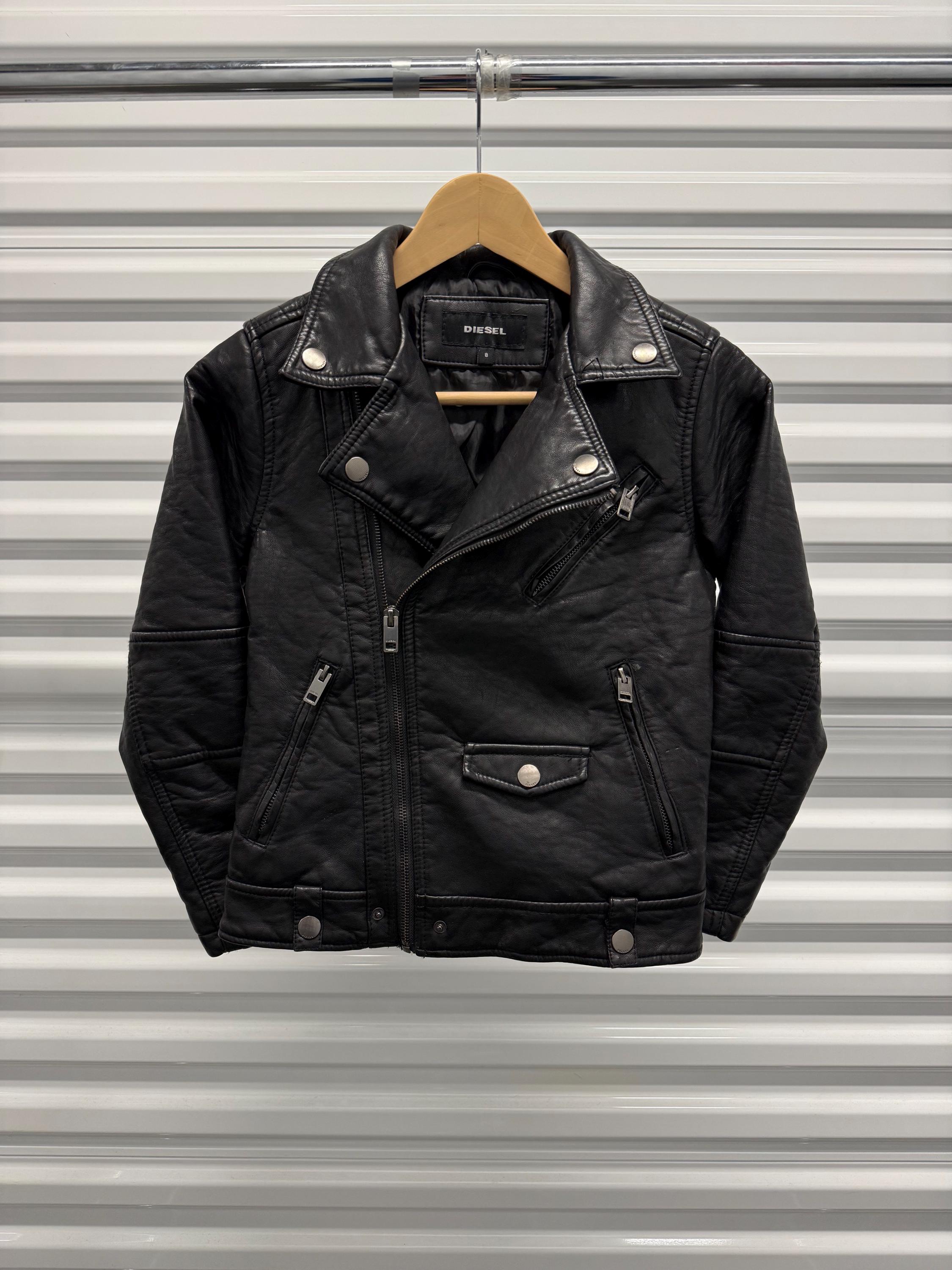 Diesel Leather Jacket - Etsy Diesel Leather Jacket - Etsy