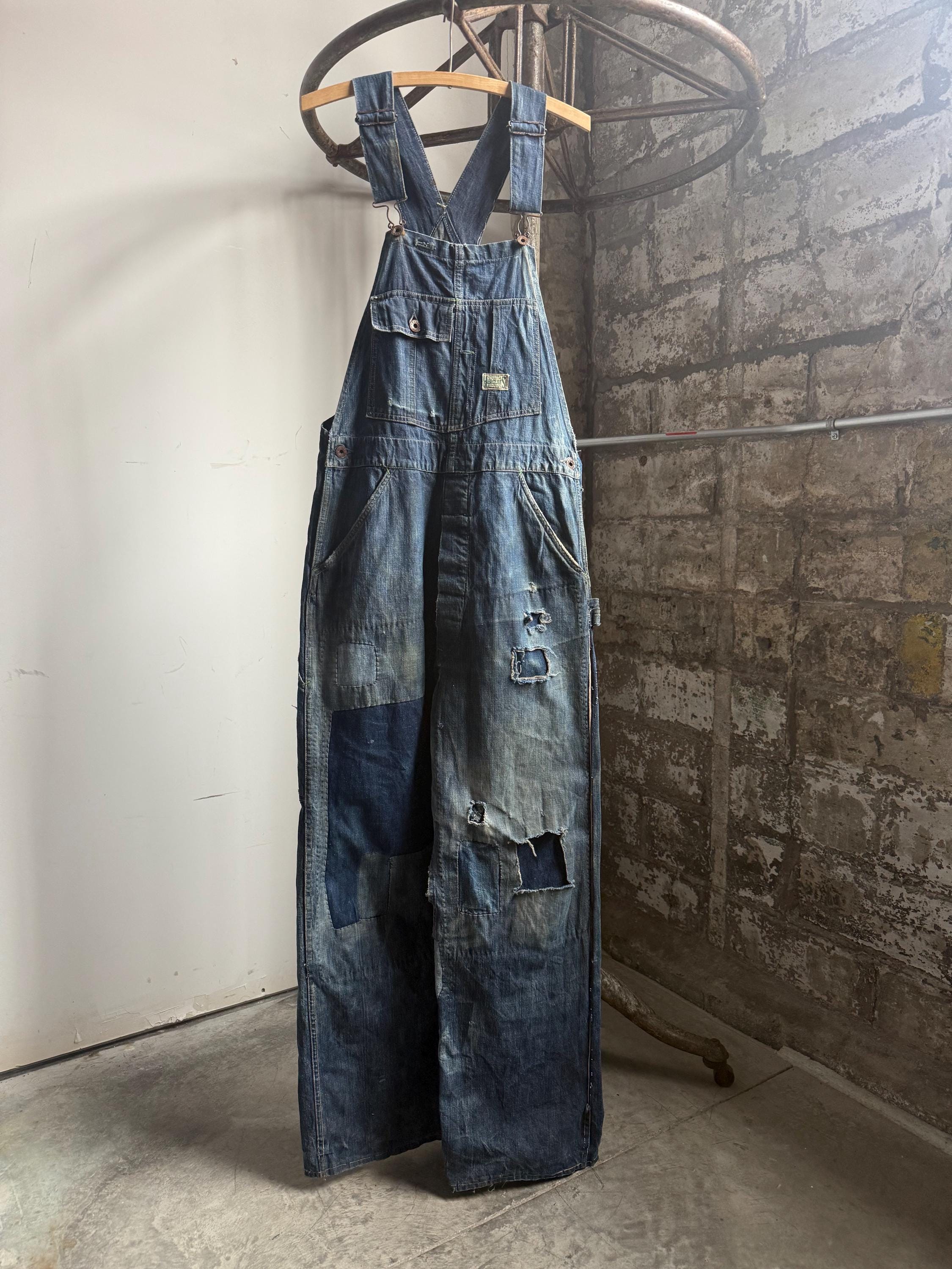 1930s Denim Overalls - Etsy