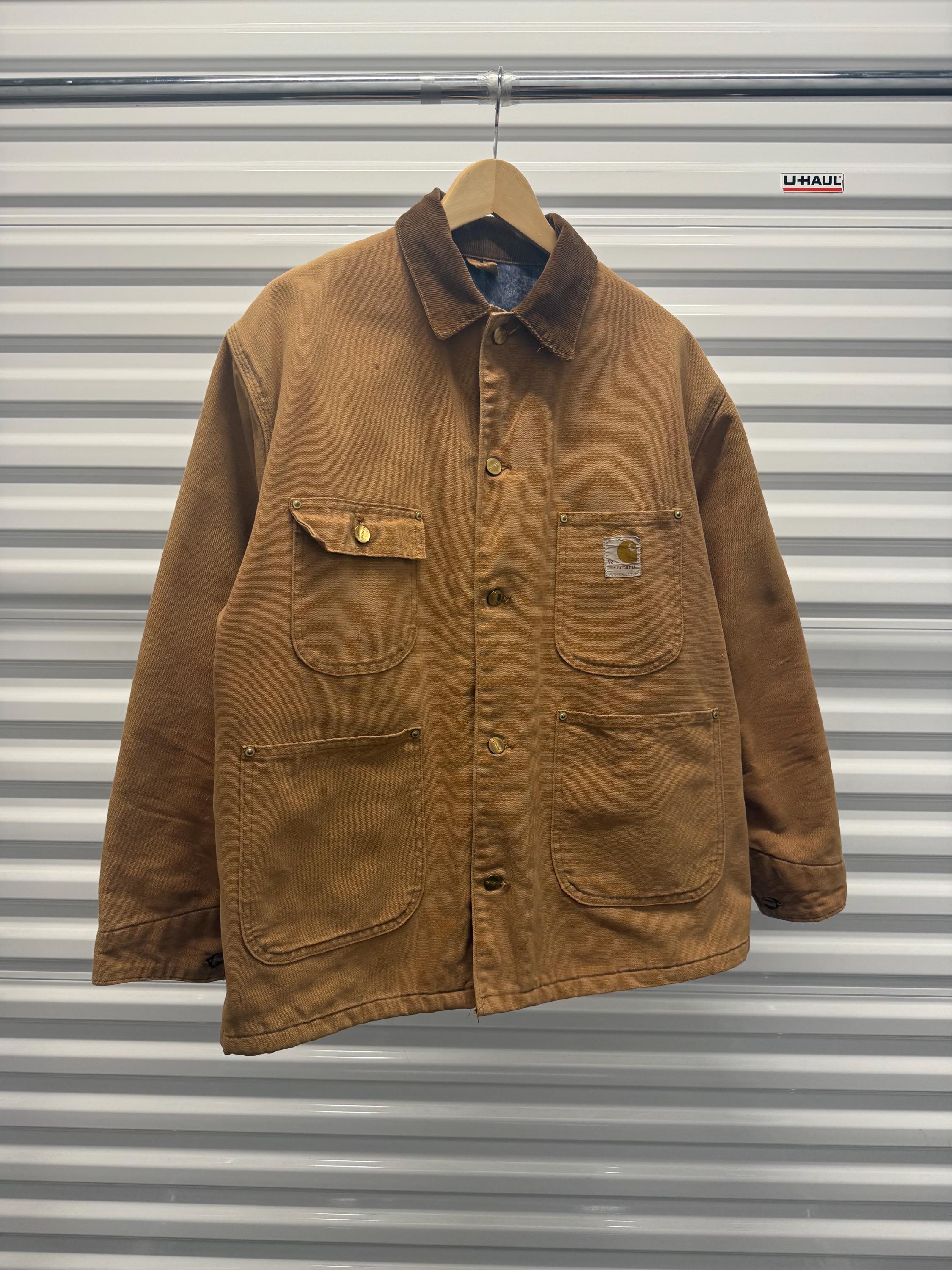 Union wear work jacket ホワイトデニム　38サイズ UNIONWEAR】WORK JACKET 004D ワークジャケット 004D｜アイス