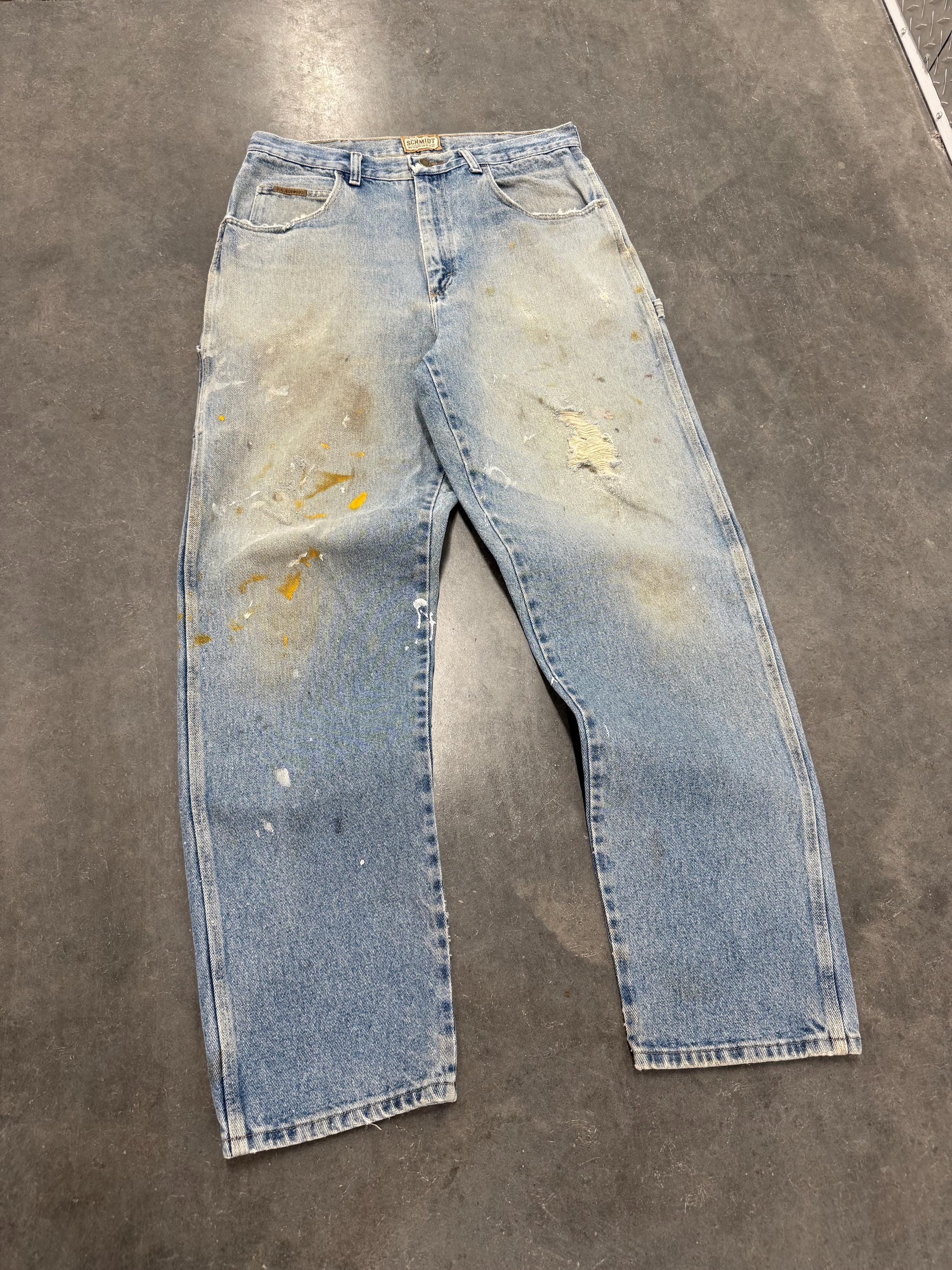【BAON】Fanni Painter Vintage Washed Denim Pants BAON (バオン) - ファンニペインタービンテージウォッシング