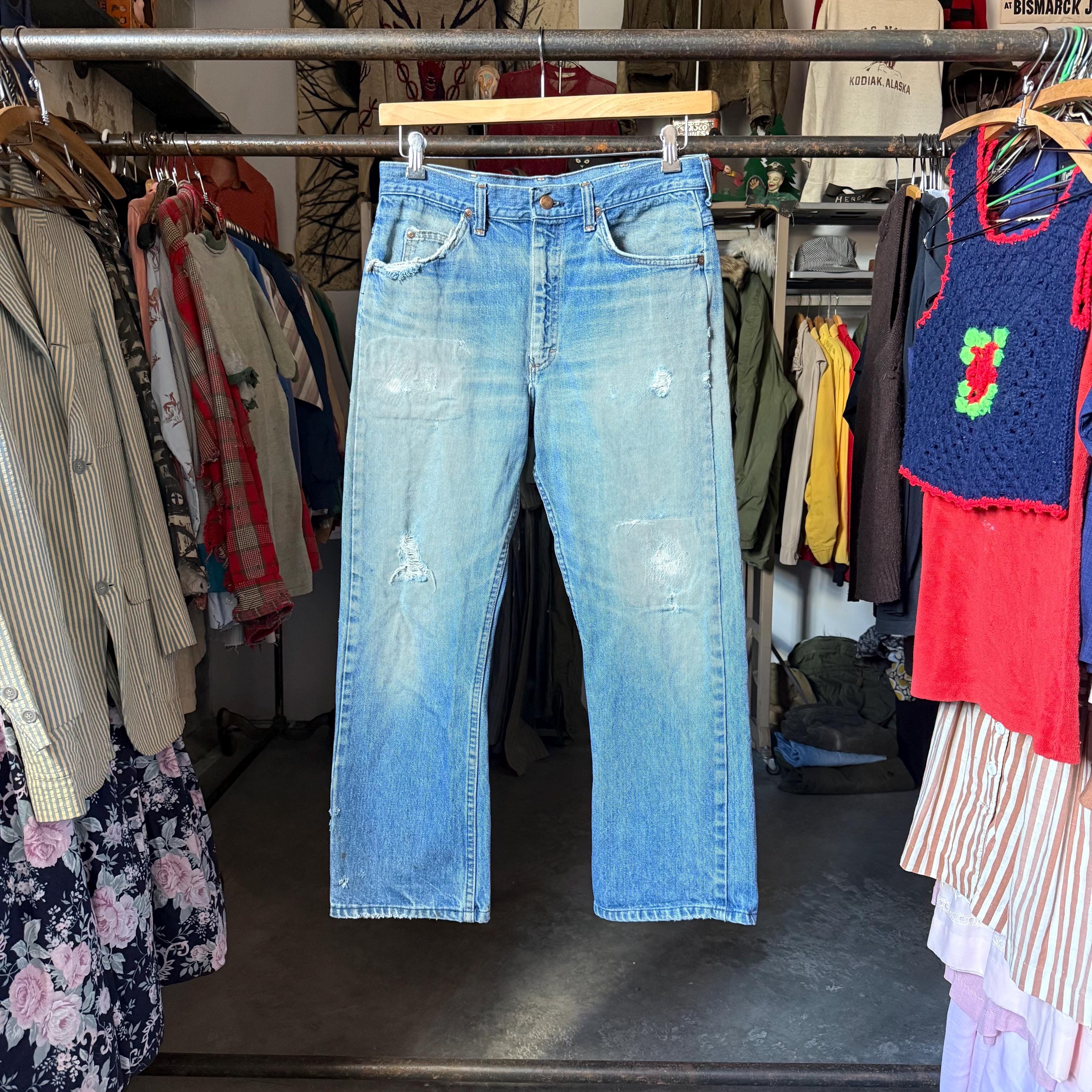 1960s Denim Jeans - Etsy