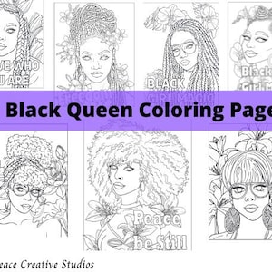 Black Girl Coloring Pages 7 Coloring - Il 300x300.4090908938 Cira 