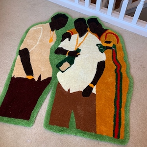 Paid In Full inspired area rug