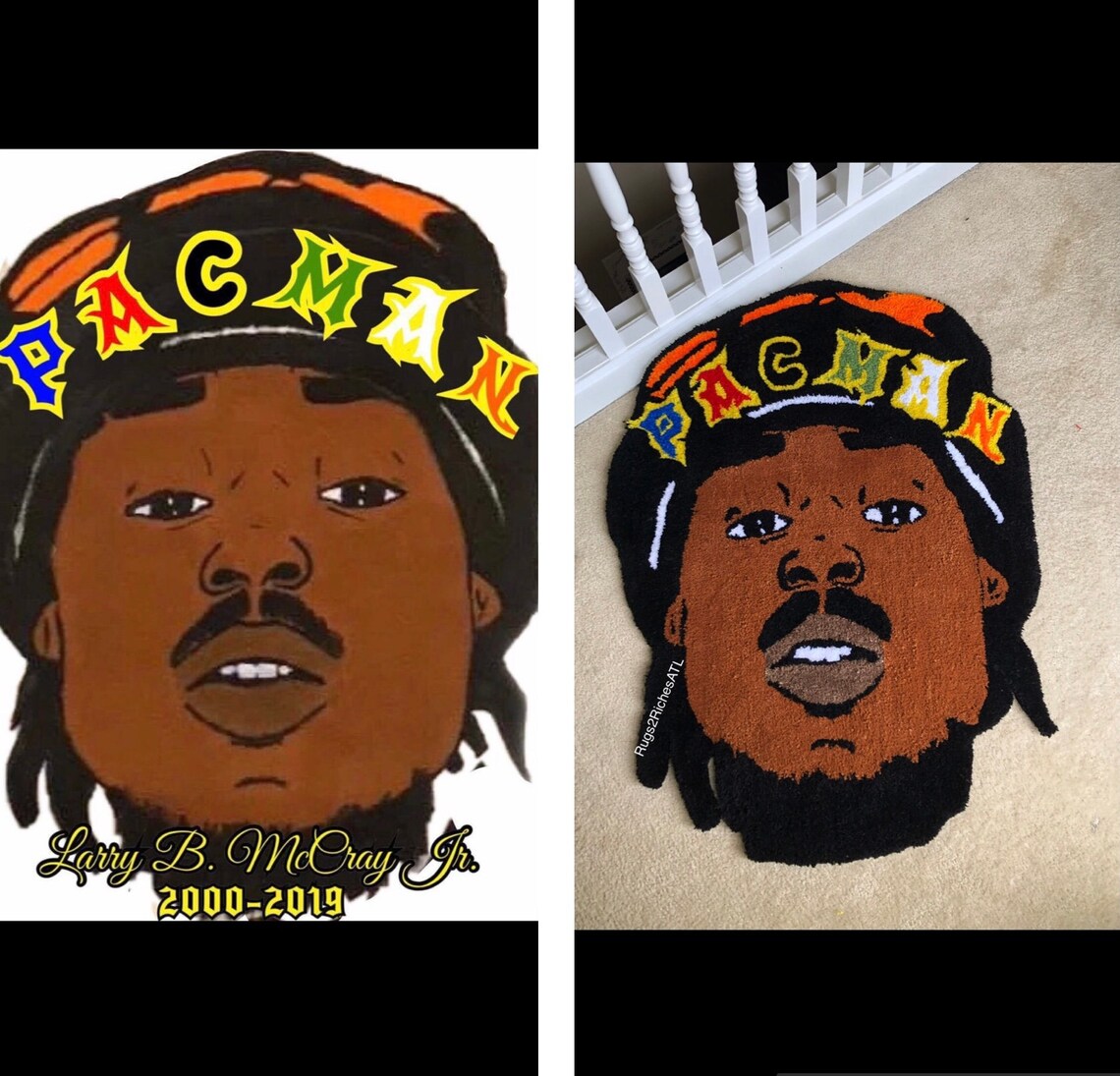 Custom Portrait Rug - Etsy