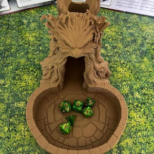Tree Ent Dice Tower, Fantasy RPG Tabletop