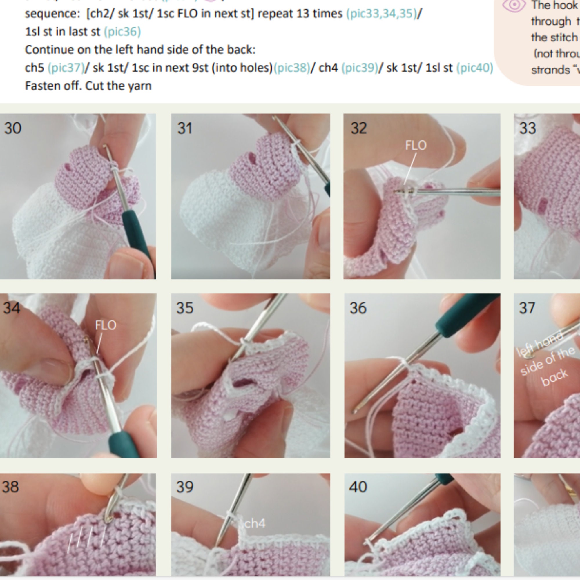 Crochet Dresses PATTERNS for Doll BJD 6.3inch (16cm) Height- PDF Book ...