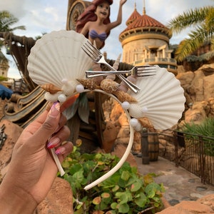 Ariel inspired Disney ears