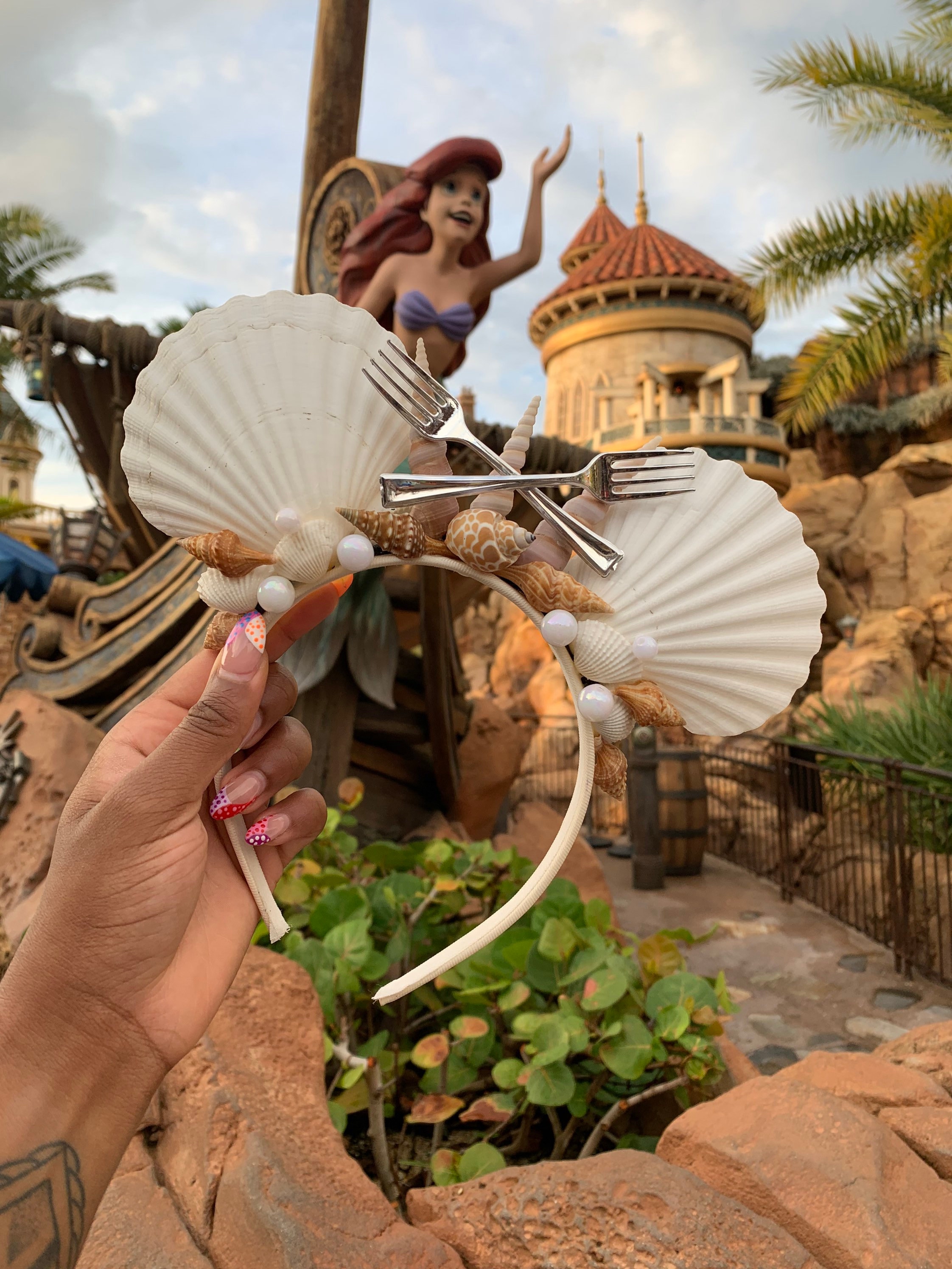 Ariel Inspired Disney Ears - Etsy