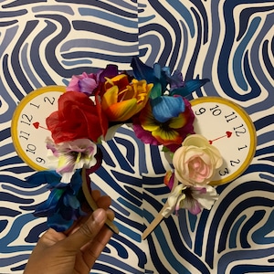 Alice in Wonderland Flower Crown Disney Ears
