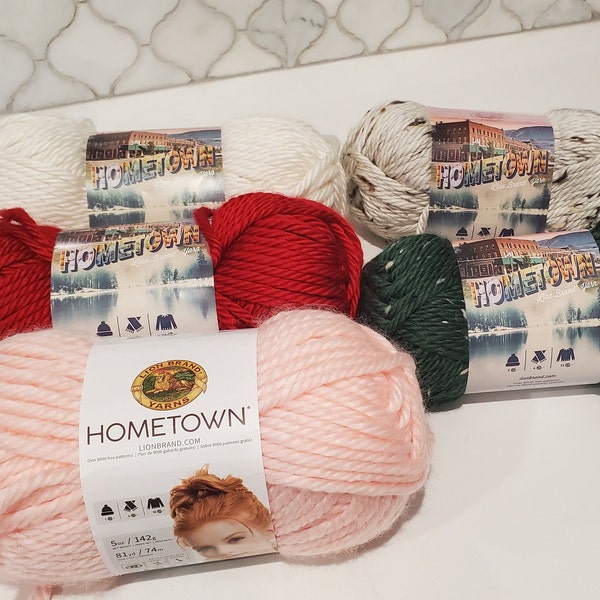 Blue and Pink Yarn Etsy