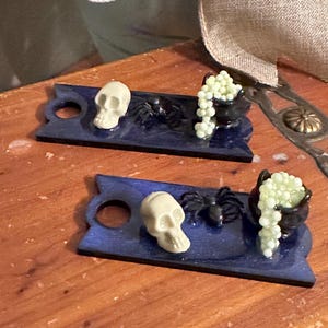 Halloween Topper, Glow in the dark Topper, spooky Topper,