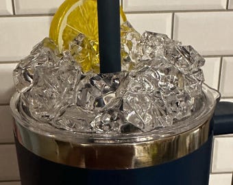 Hydro Flask ice lid, fake ice topper