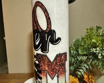 CheerMOM Glitter Tumbler, Stainless Steel 20oz