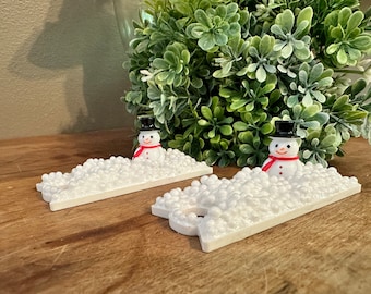 Snowman Topper, Stanley topper, winter topper, Christmas topper,