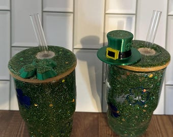 Snowglobe shot glass