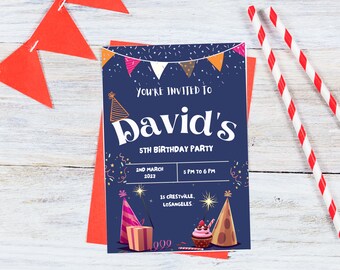 Birthday card| Happy birthday card| Greeting card |Cute birthday card| Editable Birthday Templates |Birthday card template| Digital Birthday