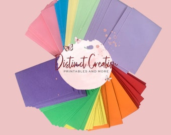 100 envelope challenge|Giftcards|budget|100 mini envelopes|rainbow envelopes|100 envelope challenge kit|100 Envelopes Savings Challenge Box