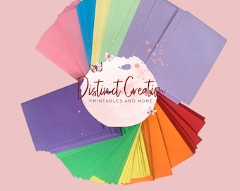 100 envelope kit|Giftcards|budget|100envelopechallenge|rainbow envelopes|100 mini envelopes|100 Envelopes Savings Challenge Box