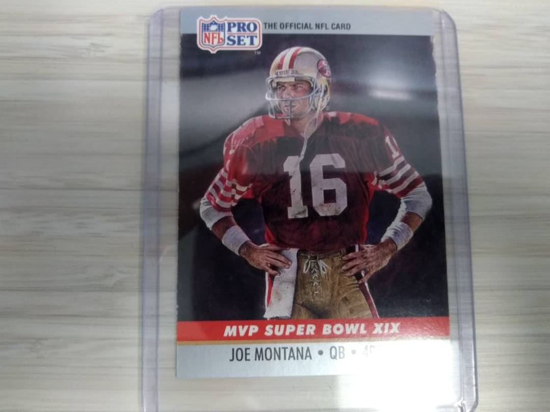 Joe Montana Super Bowl XIX MVP Pro Set - Etsy