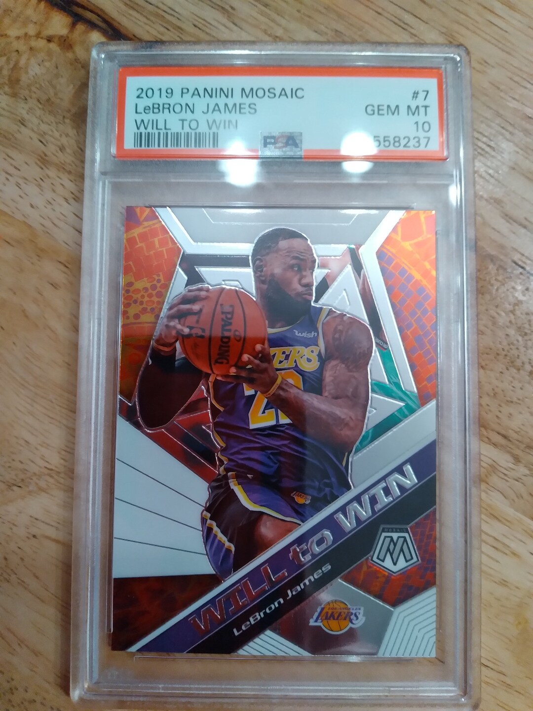 シングルカード NIKE - 2019 PANINI MOSAIC LeBRON JAMES PSA10 Lebron JAMES 2019 Panini Mosaic PSA 10 Will to Win Lakers - Etsy