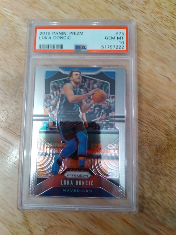 2019-20 Panini Choice Tiger Stripe Prizm #75 Luka Doncic Mavericks
