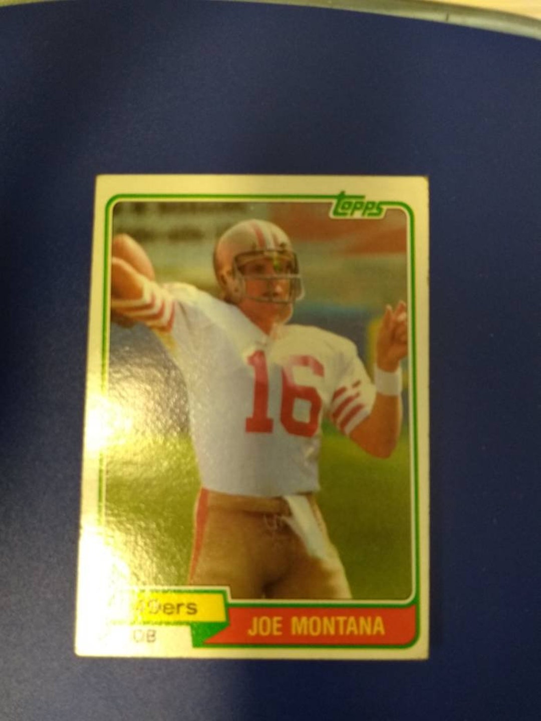 Joe Montana Rookie Card Topps #216 Original - Etsy Joe Montana Rookie Card Topps #216 Original - Etsy
