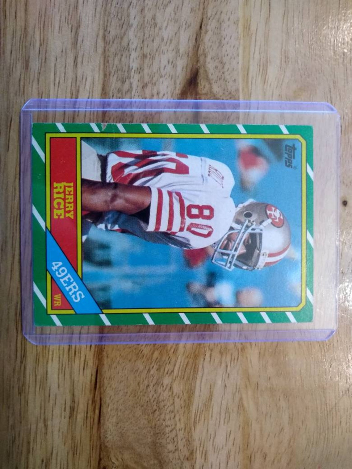 Jerry Rice Rookie Card 1986 - Etsy