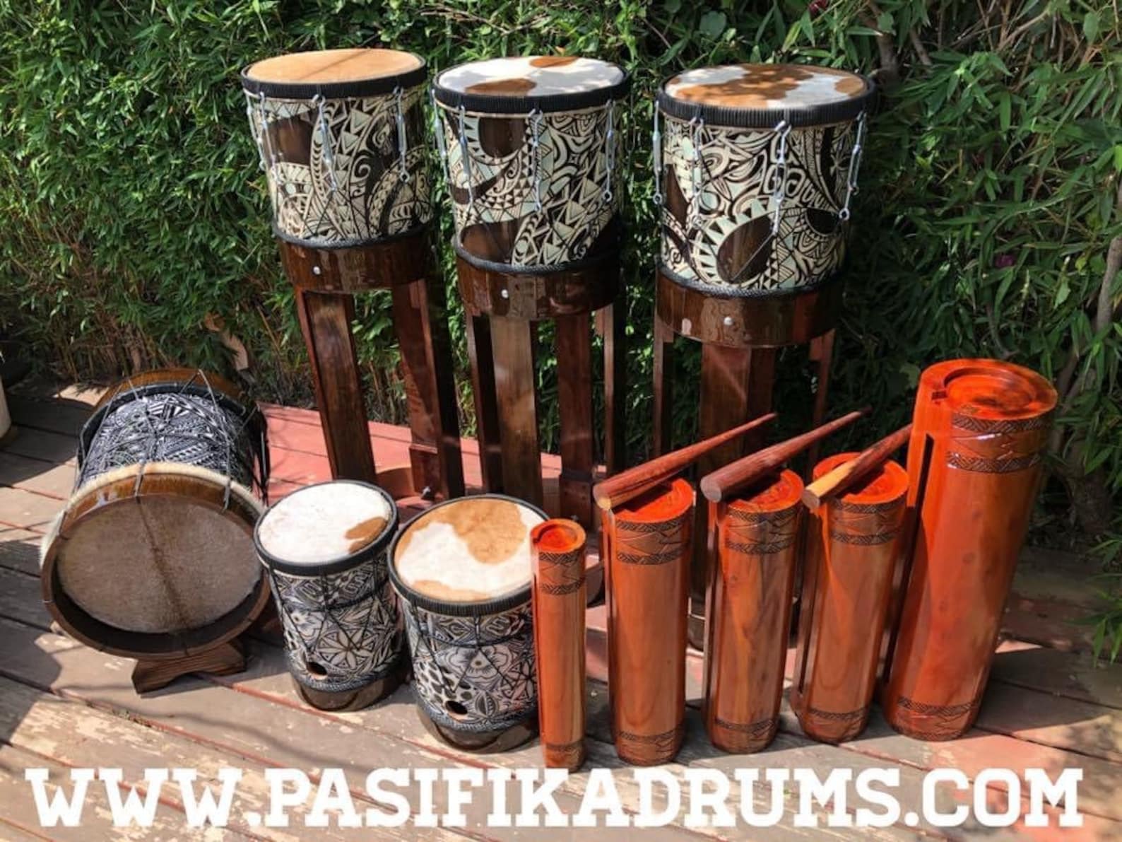 Tahitian Drums, Toere, Pahu, Faatete, Pahu Tupai Etsy