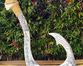 木製マウイフック ディズニー モアナ 本物の木 **最初にお読みください