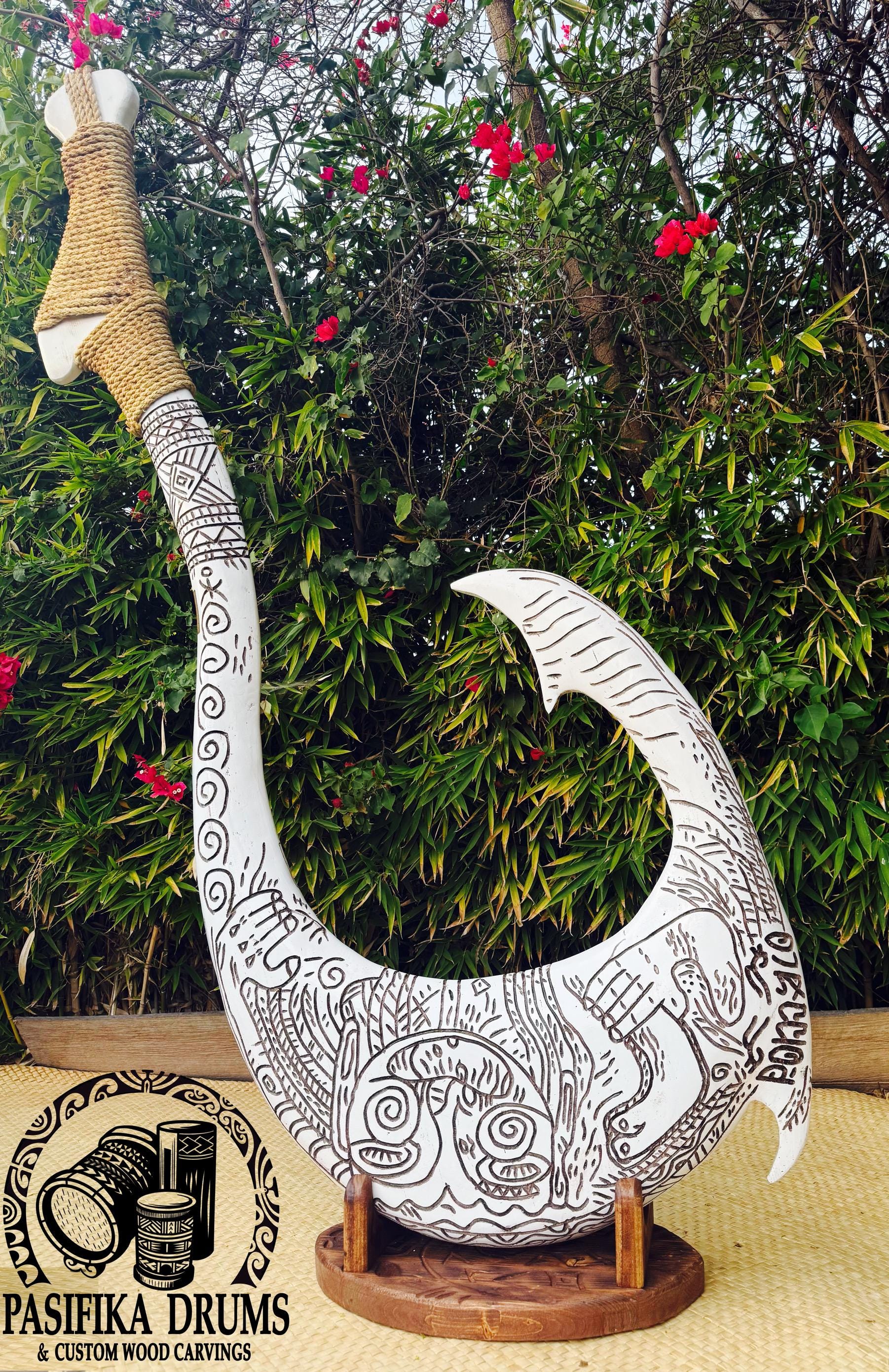 木製マウイフック ディズニー モアナ 本物の木 **最初にお読みください