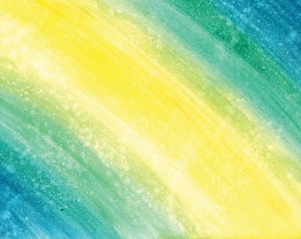 Light Beam watercolor print