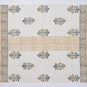 Indian Dhurrie Rug, Block Printed Rug, Modern Cotton Rug, Stair Woven Cotton Durries, Dining Room Living Room Rug, Navajo Kilim Rug
